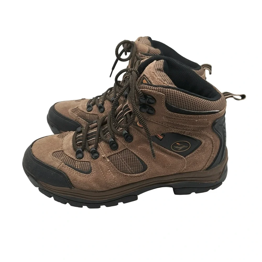 Red Head Mens Brown Suede Mesh Hiking Boots P4040M Size 9.5 Outdoor Trail Shoes